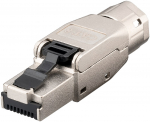 Modularpistik RJ45 Cat8.1 STP, &uuml;hekiulisele/mitmekiulisele 22-26 AWG t&ouml;&ouml;riistavaba