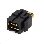 Keystone moodul: HDMI F / F 4K, must
