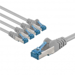 V&otilde;rgukaabel Cat6a S/FTP 5.0m, 5tk komplekt, hall , PiMF
