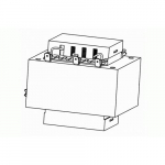 Varuosa. TRANSFORMER 230/24/12 V EI84B 150 VA