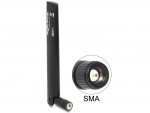 Ringantenn: -0.8 - 3.0 dBi LTE, Bluetooth, b/g/n 2.4GHz, sisetingimustele, sma