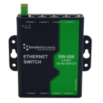 Switch: 8 x 10/100BaseT(X), -10&ordm;C kuni +60&ordm;C, 5 VDC - 30 VDC