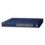 Switch: 24 x 10/100/1000Mbps PoE+, 2 x SFP, 240W PoE Budget, Standard/VLAN/Extend mode
