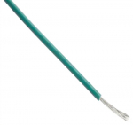 Montaažijuhe 0,09mm&sup2;, roheline 28AWG PVC 300V &oslash;1,19mm, UL1007/1581/1569 30,5m