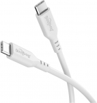 USB-C kaabel 1.5m, USB 2.0, 0.48 Gbit/s, silikoon, valge
