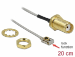 &Uuml;leminek antennile SMA - MHF I LK, 1.13, 20cm, 10mm keermega