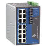 Switch: 14 x 10/100BaseT(X), 2 x 100BaseFX multi-mode SC, 0 kuni 60&deg;C
