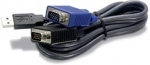 KVMi kaabel: VGA + USB, 3.0m