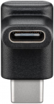 Adapter USB-C (F) - USB-C (M), 90&deg;, 5 Gbps, &uuml;les