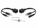 PoE kaablite komplekt RJ45 DC 5.5x2.1 mm