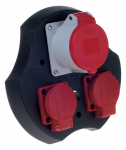 Varuosa kaablitrummlile 2 x CEE7/3, 1 x CEE