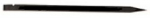Lapik nailonmeisel 6mm x140mm, must