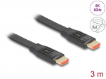 HDMI kaabel 3.0m, 8K, 7680x4320@60Hz, 48Gbps, eARC, Dynamic HDR, Dolby Vision, Flat Ribbon