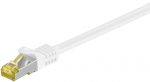 V&otilde;rgukaabel CAT6A S/FTP 3.0m, valge, 500 MHz, PiMF, LSZH, CU, CAT 7 kaablist