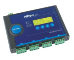 RS-422/485 server, 4 porti, opt. isol. 2KV, LCD display