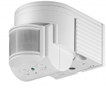 PIR-liikumisandur pinnapealse kinnitusega, 180&deg;, 300W, IP44, sobib LED-de jaoks, valge
