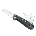 Taskunuga Leatherman FREE K4, 9 t&ouml;&ouml;riista, hall, nailonvutlar