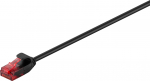 V&otilde;rgukaabel Cat6 UTP 15.0m, must, CU, Slim