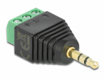 Stereo 3.5mm (M) - Terminal Block 3pin