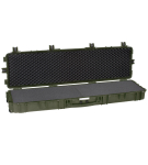 Relvakast 1629x456x183mm, veekindel, roheline, vahuga, ratastega, 13.4kg