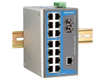 Switch: 15 x 10/100BaseT(X), 1 x 100BaseFX multi-mode ST, 0 kuni 60&deg;C, mittemanageeritav DIN