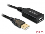 USB 2.0 pikenduskaabel (v&otilde;imendiga) 20.0m