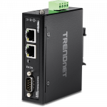 Modbus Serial to Ethernet Gateway: 1 port, -40&deg; kuni 75&deg;C