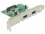 Laienduskaart: PCIe x1, 2 x USB 3.0