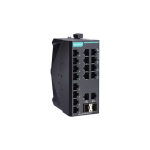Switch: 16 x 10/100BaseT(X), 2 x 10/100/1000BaseT(X) v&otilde;i 2 x 10/100/1000Base SFP, -10 kuni 60&deg;C, mittemanageeritav DIN
