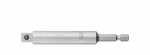 Adapter 1/4&acute;nelikant -1/4&acute;kuuskant, 50 mm