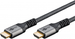 HDMI kaabel 5.0m + Ethernet, 4K 3840x2160p@50/60Hz, tekstiilist kattega