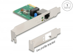 V&otilde;rgukaart: PCIe x1, 1 x Gigabit RJ45 (Standard + Low Profile) RTL8111
