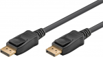 DisplayPort kaabel 2.0m, 2.0, CCS, 4K UHD @144Hz, 8K UHD @60Hz, 40Gbit/s, must