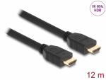 HDMI kaabel 12.0m, 8K, 7680x4320@60Hz, 48Gbps, eARC, Dynamic HDR, Dolby Vision