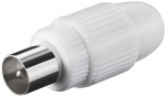Antennipistik plastik, otse (with screw fixing) (10tk)