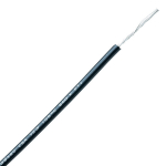 Montaažijuhe 0,14mm&sup2; must AWG26 PVC 600V -55&deg;C...105&deg;C UL1429 30,5m