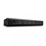 HDMI switch, 5 sisse/ 1 v&auml;lja, 4K2K@60Hz, HDMI 2.0, metall, must, LED indikaator