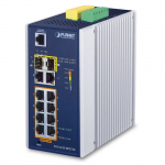 Switch: 8 x 10/100/1000Mbps PoE+, 2 x 10/100/1000Mbps, 2 x SFP, 1 x RJ-45 console, Layer 2/4
