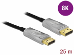 DisplayPort kaabel 25.0m, 8K, DP 1.4, Active Optical, must