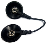 GROUNDING CORD 15cm - 10mm press stud/10mm press stud - without R