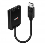 Displayport splitter 1 sisse/ 2 HDMI v&auml;lja, 4K, 3840x2160@60Hz, MST