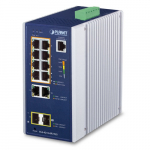 Switch: 2 x 10/100/1000Mbps, 8 x 10/100/1000Mbps PoE+, 2 x SFP, 1 x RJ-45 console, Layer 2/4