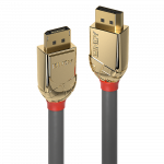 DisplayPort kaabel 2.0m, 1.4, 8K 7680x4320@60Hz, GOLD