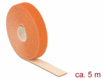 Takjapael rullis 20mm x 5.0m HOOK and LOOP, oranž