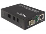 FO konverter: 10/100/1000Base-T <> 1000 SFP Media Converter
