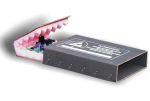 PACKING - SAB1 - Sliding sleeve box with antistatic profiled foam - ext 225X160X100mm