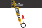 Ampertangid logeriga 4-20mA DC, FlukeConnect