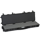 Relvakohver 1430x415x159mm, veekindel, must, vahuga, ratastega, 9.95kg