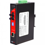T&ouml;&ouml;stuslik konverter: 10/100T(X) to 100FX ST MM, -40&deg; kuni 80&deg;C, DIN