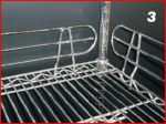 Front and Back LEDGE 100x762mm for wire shelving 30"